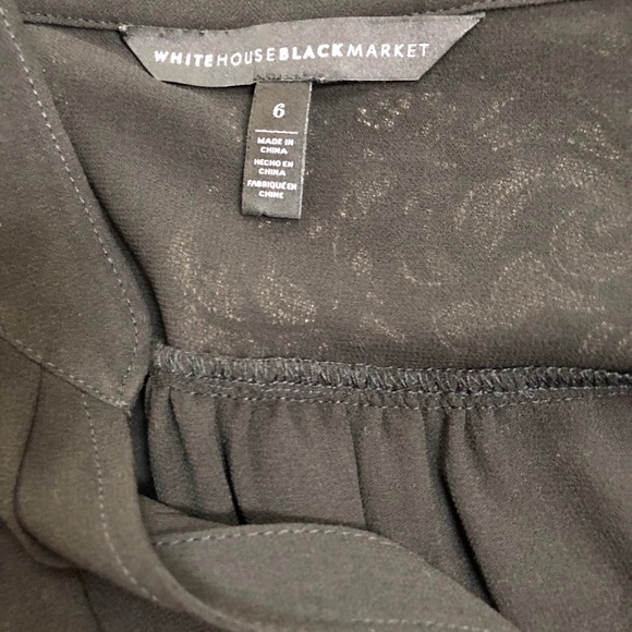 White House Black Market Stylish Top π - Picture 6 of 7
